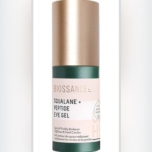Biossance Squalane + Peptide Eye Gel Full Size Dark Circles Puffiness Hydrating